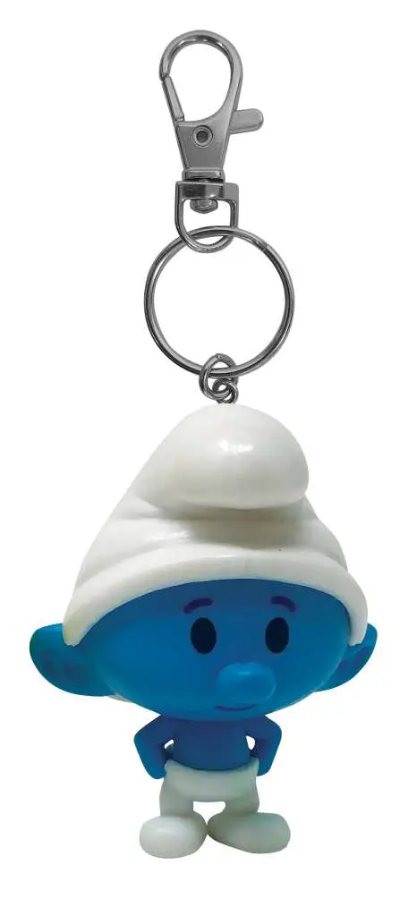 Porte-clés smurf chibi